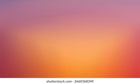 Abstract gradient background with soft pink to orange tones