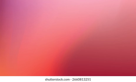 Abstract Gradient Background of Soft Pink and Red Tones