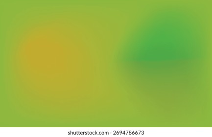 Fundo de gradiente abstrato com misturas de cores amarelas e verdes suaves