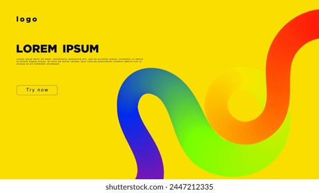 Abstract gradient background with space for text