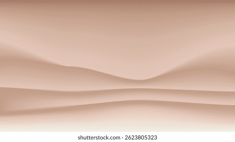 Abstract gradient background with stripes of chocolate, mocha mousse fashionable colors. Vector horizontal texture for seasonal poster, flyer, web banner, social media design.