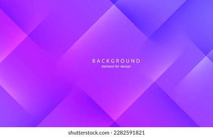 Abstract gradient background. Stylized line art backdrop for design. Bright purple design texture. Dynamic shapes composition. Smooth stripe. Vector illustration.