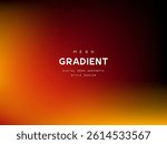 Abstract gradient background. Sunset beach or summer colors. Orange, black, yellow, red and blue colors. Vector.