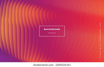Abstract gradient background template copy space for poster, landing page, presentation page, or banner