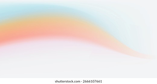 Plantilla de fondo de gradiente abstracto. Cubierta de carteles de estilo minimalista con gradiente fluido de colores pastel. Concepto de arte moderno. Eps 10