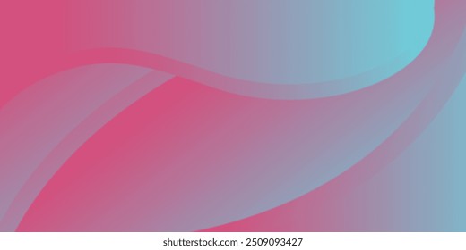 Abstract gradient background transitioning from pink to blue, with soft, flowing wave-like shapes in varying shades.