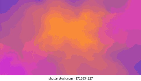 Abstract gradient background with trend pastel pink, purple, violet, magenta and orange colors for deign concepts, wallpapers, web, presentations and prints. Vector illustration. Soft mixing colors.