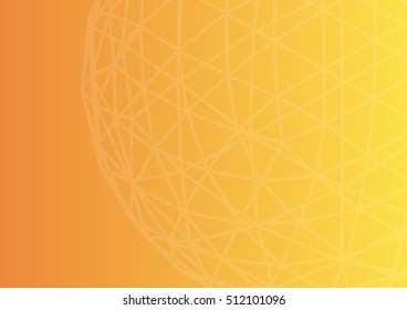 Abstract Gradient Background With  Triangle