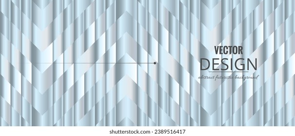 Resumen del fondo degradado con el patrón triangular. Ornamento metálico futurista geométrico con fondo de plata azul gris. Cubierta para plantilla, afiche, sitio web, fondo de pantalla, social, textura, volante EPS 10