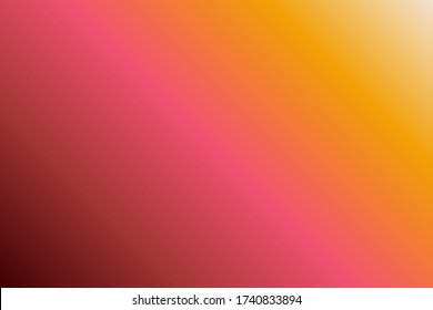 Abstract gradient background. Vector design template for website, banner, cover, or poster. Illustration red, orange, pink colors