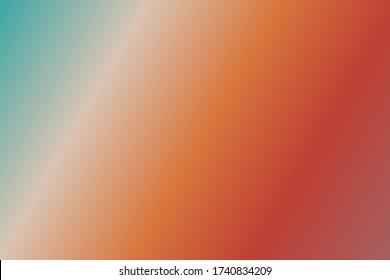 Abstract gradient background. Vector design template for website, banner, cover, or poster. Illustration with blue, red, orange colors
