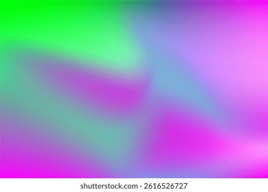 Abstract Gradient Background Vector Eps with Vibrant Greens and Purples for Design Use