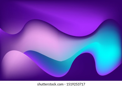Abstract gradient background  vector illustration with purple, and bright blue colors for deign concepts.