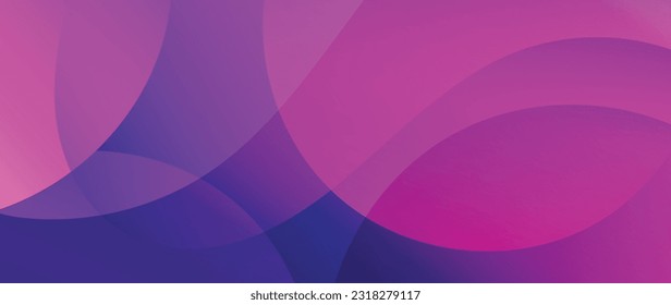 Abstract gradient background vector. Modern digital wallpaper with vibrant color, geometric shapes, circle, layers. Futuristic landing page illustration for branding, commercial, advertising, web.