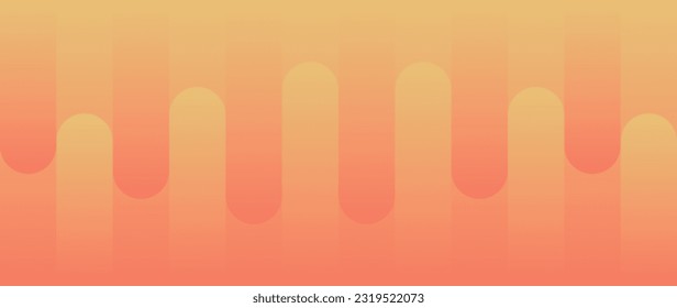 Abstract gradient background vector. Modern digital wallpaper with vibrant color, geometric shapes, semicircle, layers. Futuristic landing page illustration for branding, commercial, advertising, web.