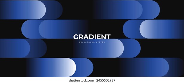 Abstract gradient background vector. Modern digital wallpaper with vibrant color, 3d geometric shapes, circle, rayers. Futuristic landing page illustration for branding, commercial, advertising, web.