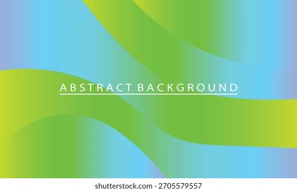 Fondo degradado Abstractas con colores verdes y azules vibrantes que fluyen suavemente