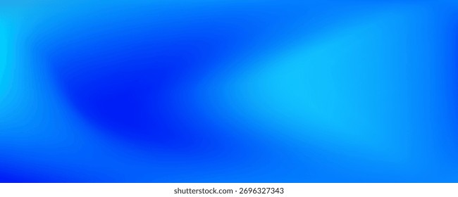 Fondo degradado Abstractas con una paleta vibrante de azul eléctrico y cian brillante