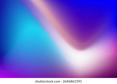 Abstract Gradient Background with Vibrant Purple pink white and Blue Color Tones