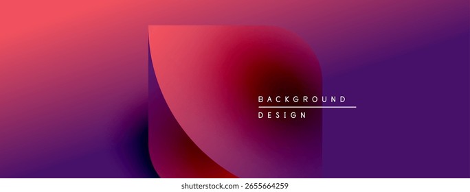 Abstrakter Farbverlauf-Hintergrund. Vibrierendes Lila, rote Farbtöne mischen sich sanft. Modernes Design für digitale Projekte. Minimalistische Ästhetik.