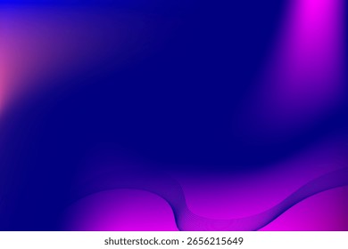 Abstract Gradient Background with Vibrant Purple and Blue Tones