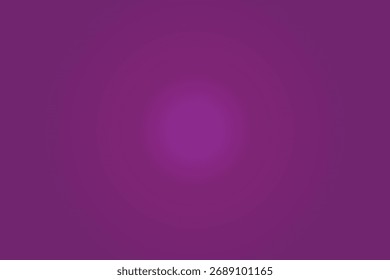 Fundo de gradiente abstrato com um tom roxo vibrante e um brilho azul sutil no centro
