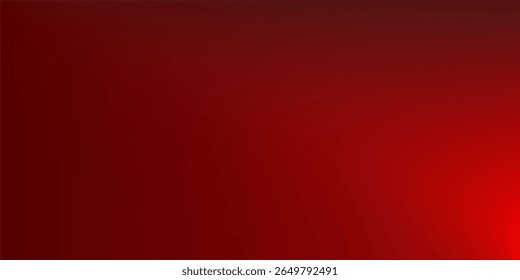 Abstract Gradient Background with Vibrant Red Tones and Smooth Color Transition.  Ideal for design projects, advertisements.