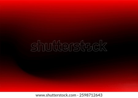 Abstract Gradient Background in Vibrant Red and Deep Black Hues