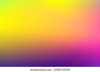 Abstract Gradient Background with Vibrant Yellow, Pink, and Purple Tones