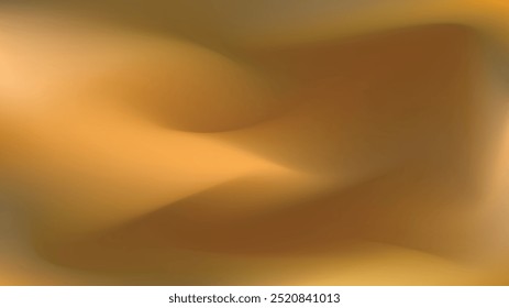 Fondo degradado abstracto con colores amarillos y marrones ondulados.