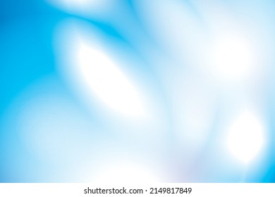 Abstract gradient background, white and blue color, modern futuristic pattern. Vector illustration.