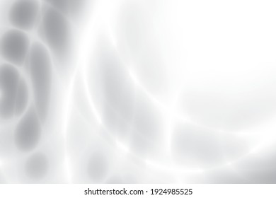 Abstract gradient background, white and gray color, modern futuristic pattern. Vector illustration.