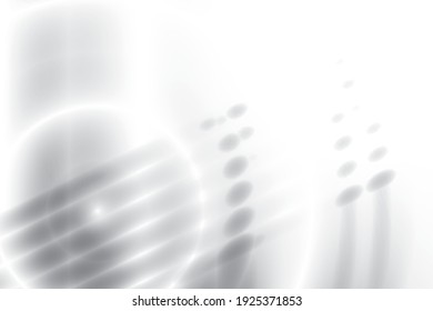 Abstract gradient background, white and gray color, modern futuristic pattern. Vector illustration.