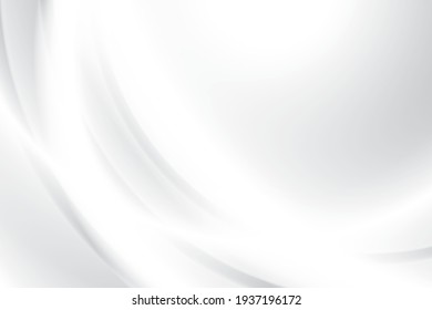 Abstract gradient background, white and gray color, modern light pattern. Vector illustration.