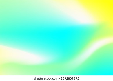 Abstract Gradient Background in Yellow, Green, and Blue Hues. soft background 