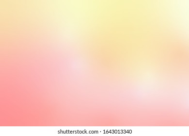 Abstract Gradient Background. Yellow, Orange, Red. Vector Illustration.