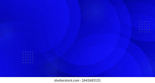 Abstract gradient background,blue gradient with circle shapes.Minimalist background.Vector illustration