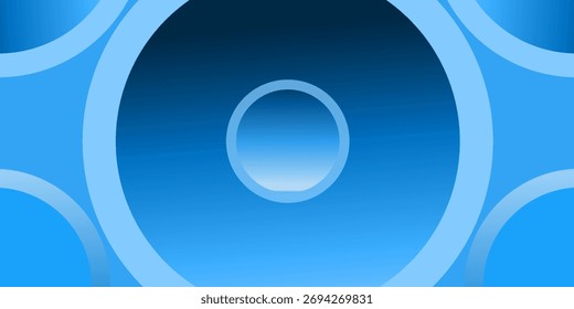 Fundo de gradiente abstrato. Colorido. História de Memphis. Forma de círculo colorida. Ilustração moderna de .Vetor