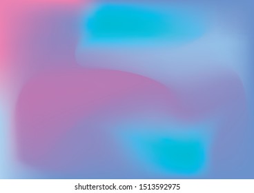 abstract gradient banner. Minimal style color background. Template for wallpaper, mobile app, screen