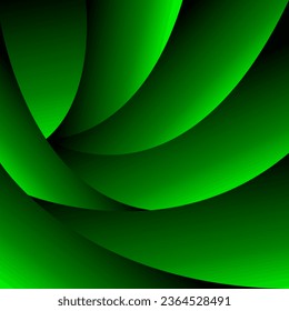 Abstract gradient black green background illustration design vector