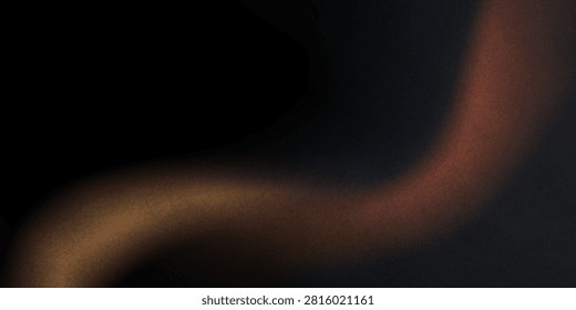 Abstract gradient black orange grey bokeh grainy texture
