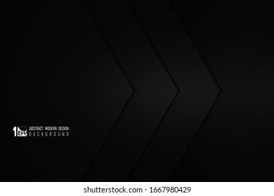 Abstract gradient black template design of technology cover background. Decorate for poster, ad, artwork, template design. illustration vector eps10