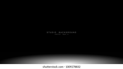 Abstract gradient black, used as background for display your products . eps10 vector illustration