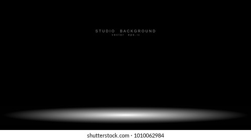 Abstract gradient black, used as background for display your products . eps10 vector illustration