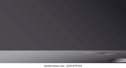 Abstract gradient black, used as background for display your products