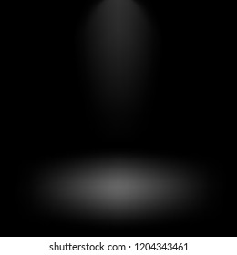 Abstract gradient black, vector illustration
