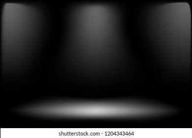 Abstract gradient black, vector illustration