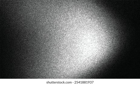 Abstract gradient black and white digital Background. Monochrome Gradient black white abstract desktop wallpaper vector. Monochrome Abstract black white gradient background. Desktop wallpaper vector
