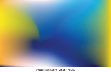 Abstractas mezcla de degradado de Colores azules y amarillos,