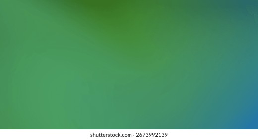 El gradiente abstracto combina tonos azules, verdes y negros vibrantes. Diseño borroso y espacio en blanco.